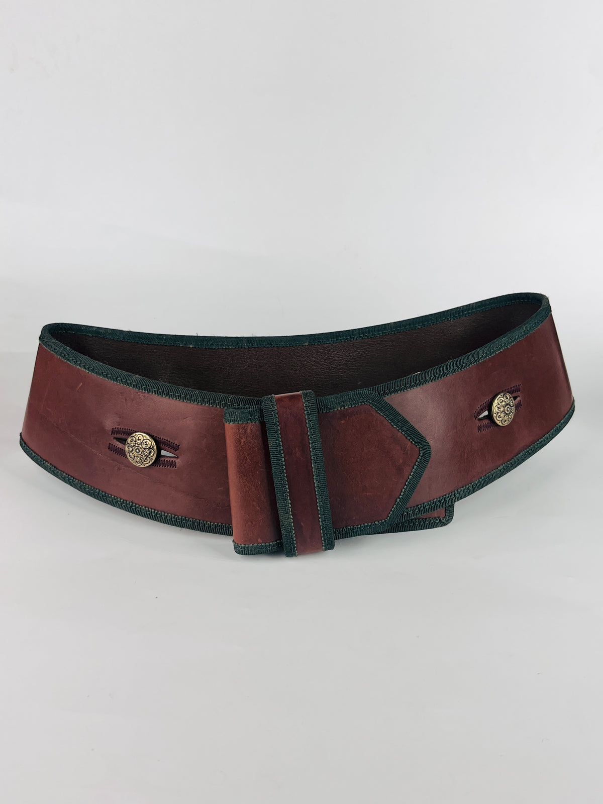 Vintage Italian Leather Belt