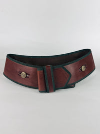 Vintage Italian Leather Belt