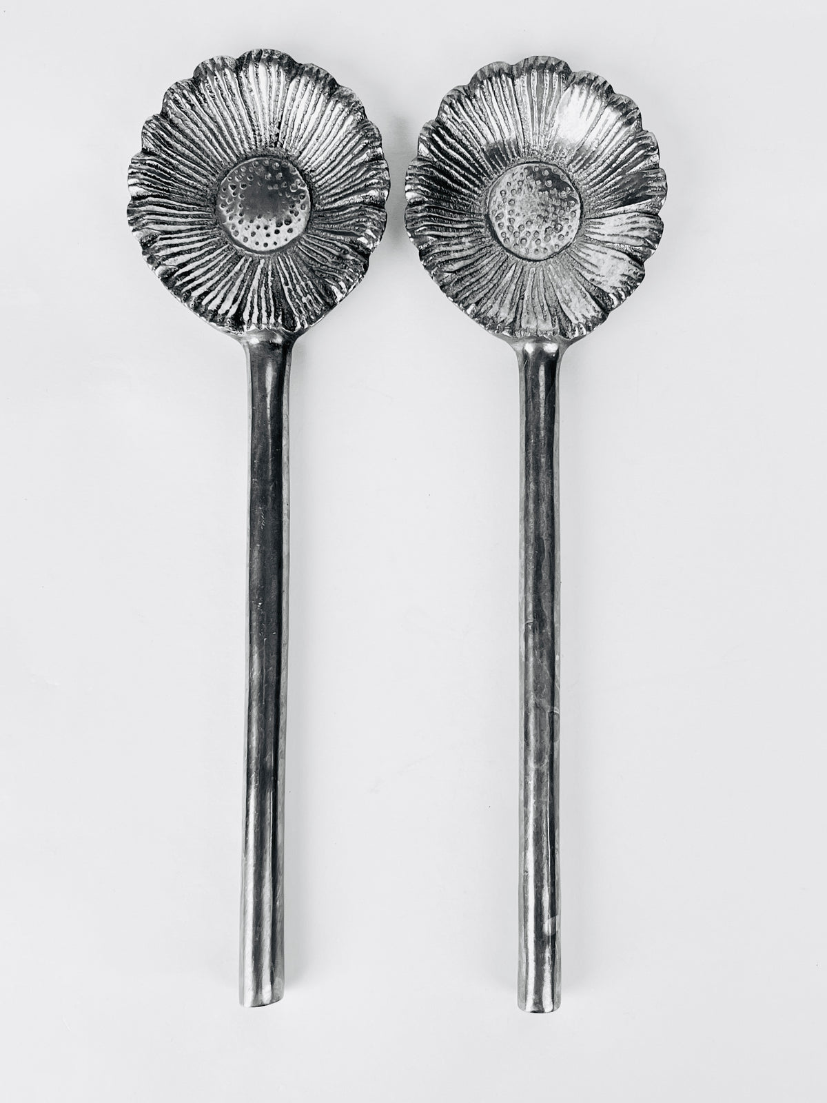 Vintage Sunflower Salad Servers