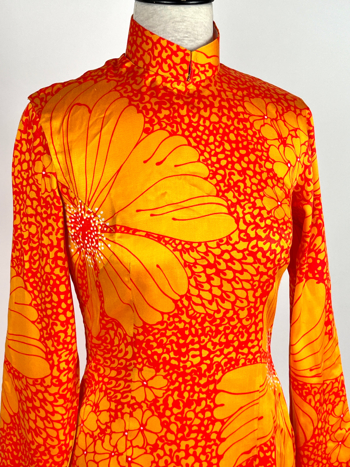 Vintage 1960s Floral Dress