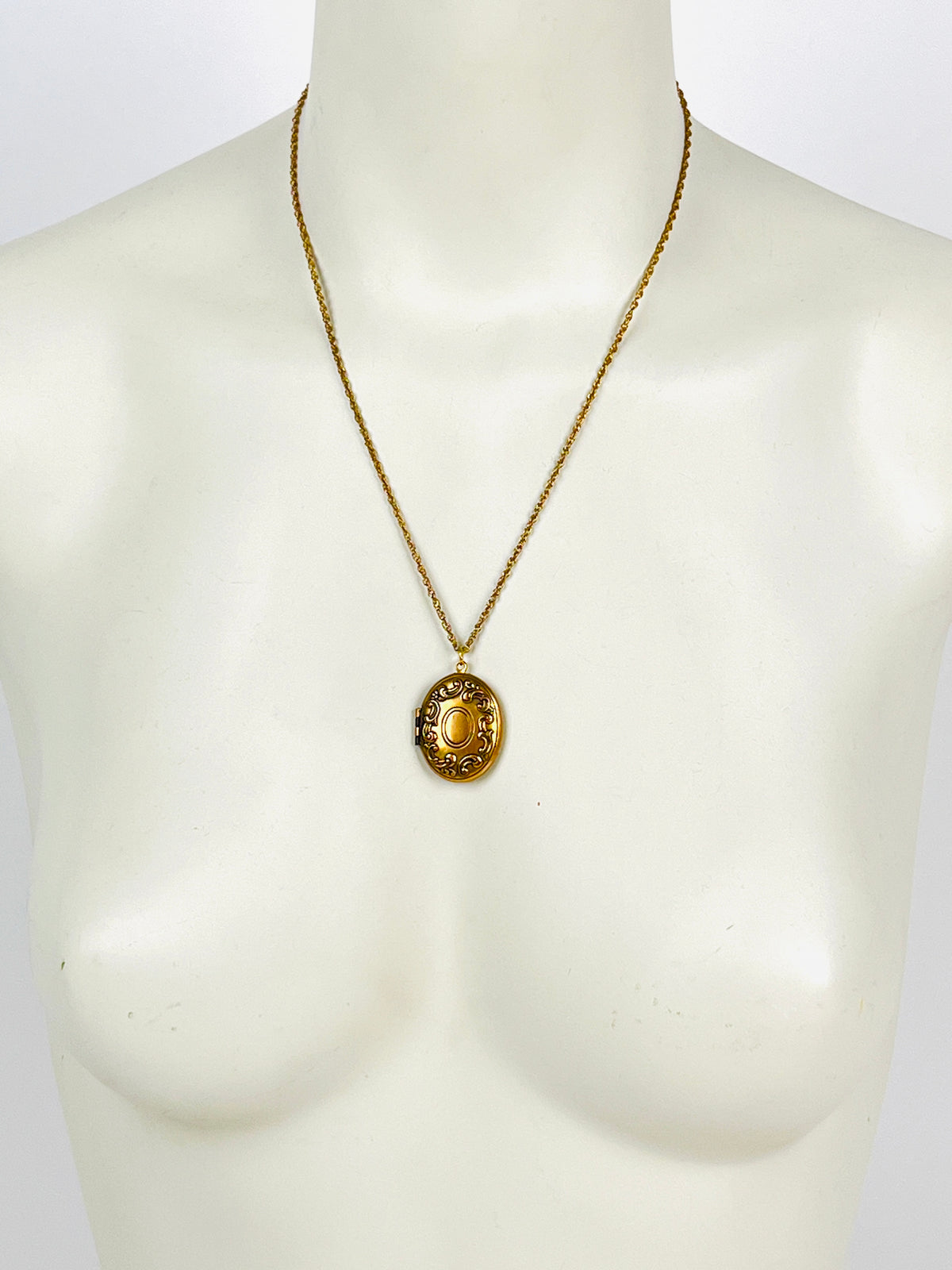 Vintage Antique Brass Locket