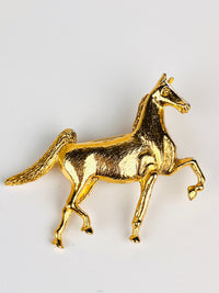Vintage Horse Brooch by P. Stacy