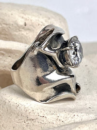 Vintage Modernist Sterling Ring