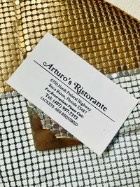 Vintage 1980s Metal Mesh Bag