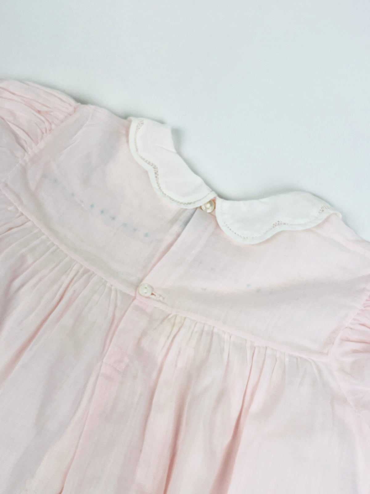 Vintage 1960s Handmade Baby Dress