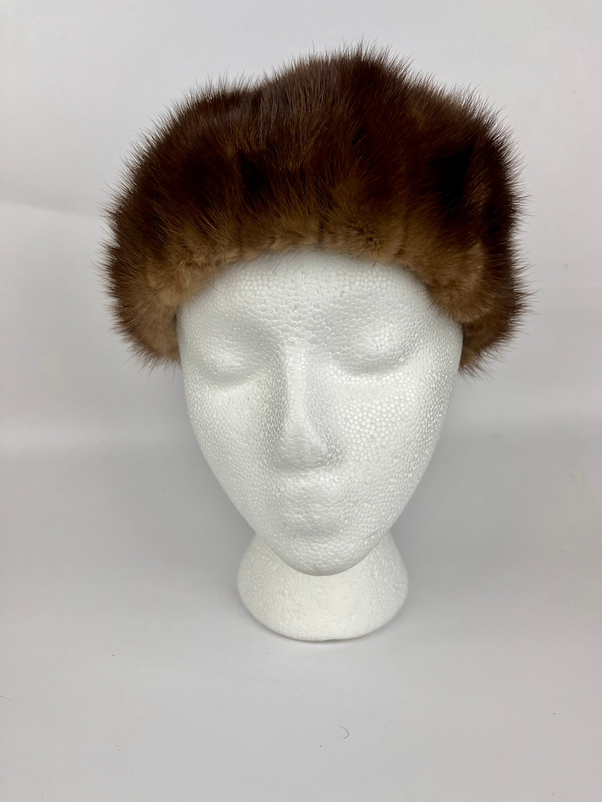 Vintage 60s Mink Fur Hat