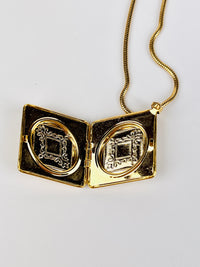 Vintage Diamond-Shaped Locket