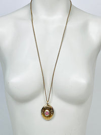 Vintage Floral Locket