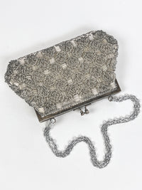 Vintage 1960s Beaded Handbag