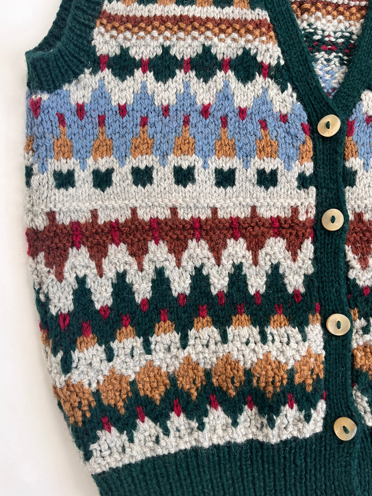 Vintage Wool Sweater Vest