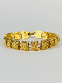 Vintage Gold Tone Napier Bracelet