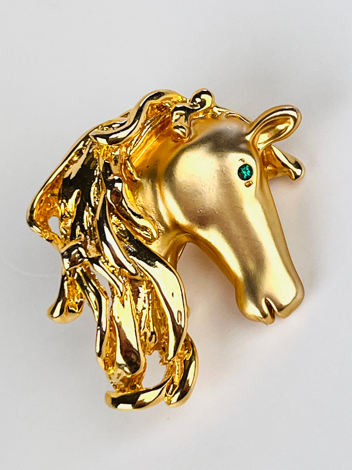Vintage Horse Head Brooch