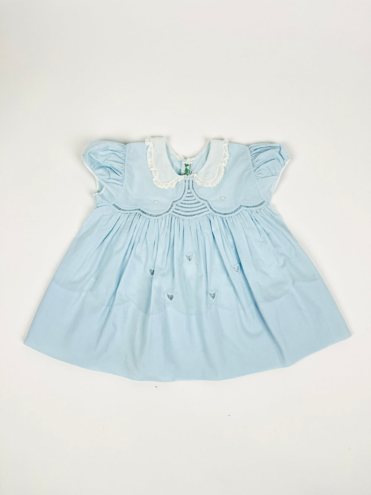 Vintage 1960s Handmade Baby Dress