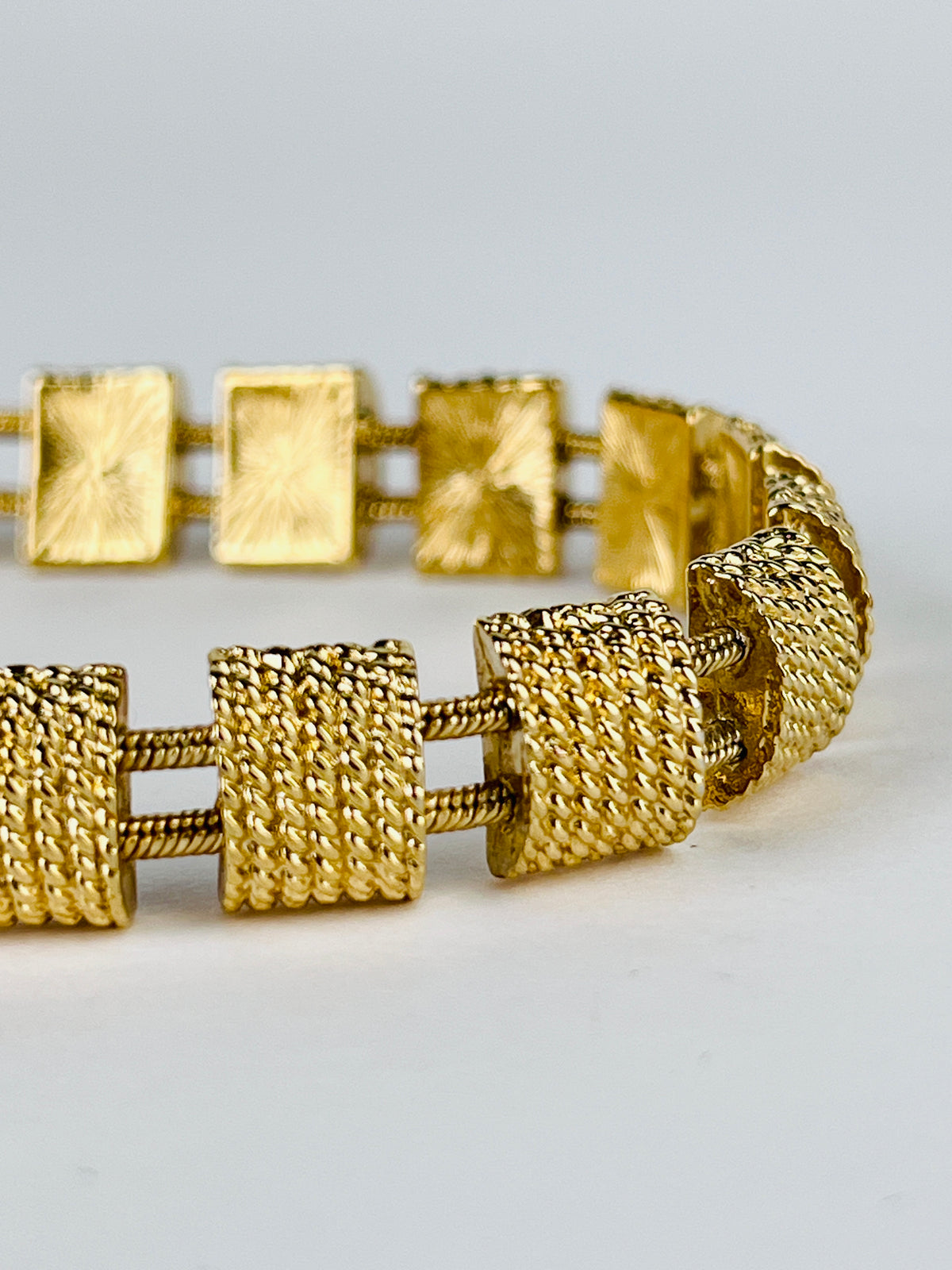 Vintage Gold Tone Napier Bracelet