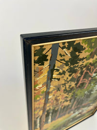 Vintage Paint by Numbers - Fall Foliage & Stream