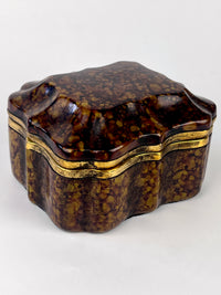 Vintage Italian Faux Tortoise Borghese Box