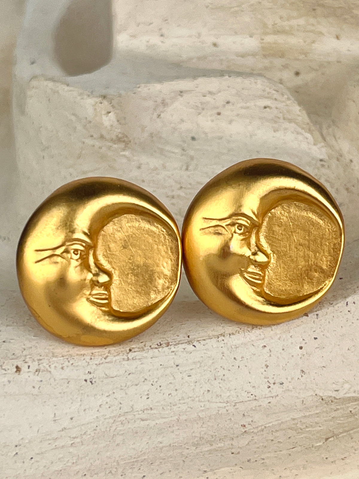 Vintage Celestial Moon Cufflinks