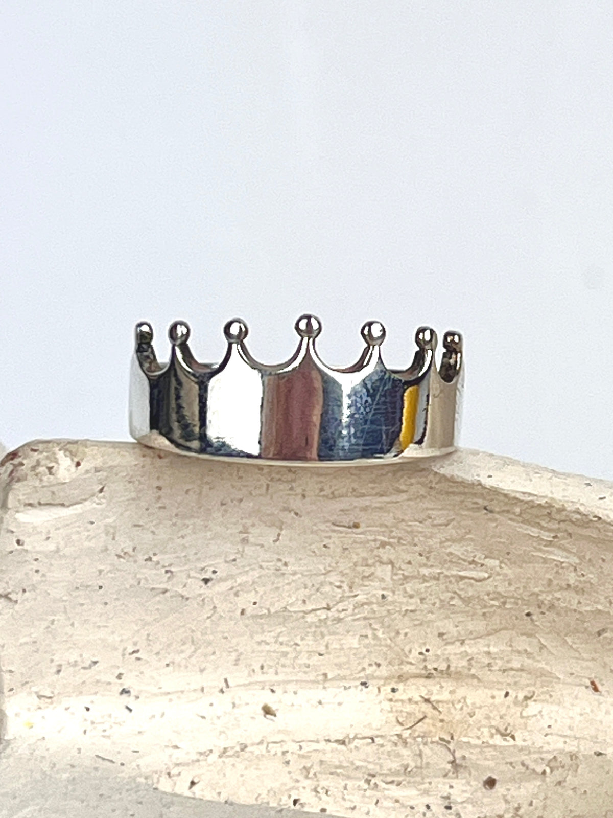 Vintage Sterling Crown Ring