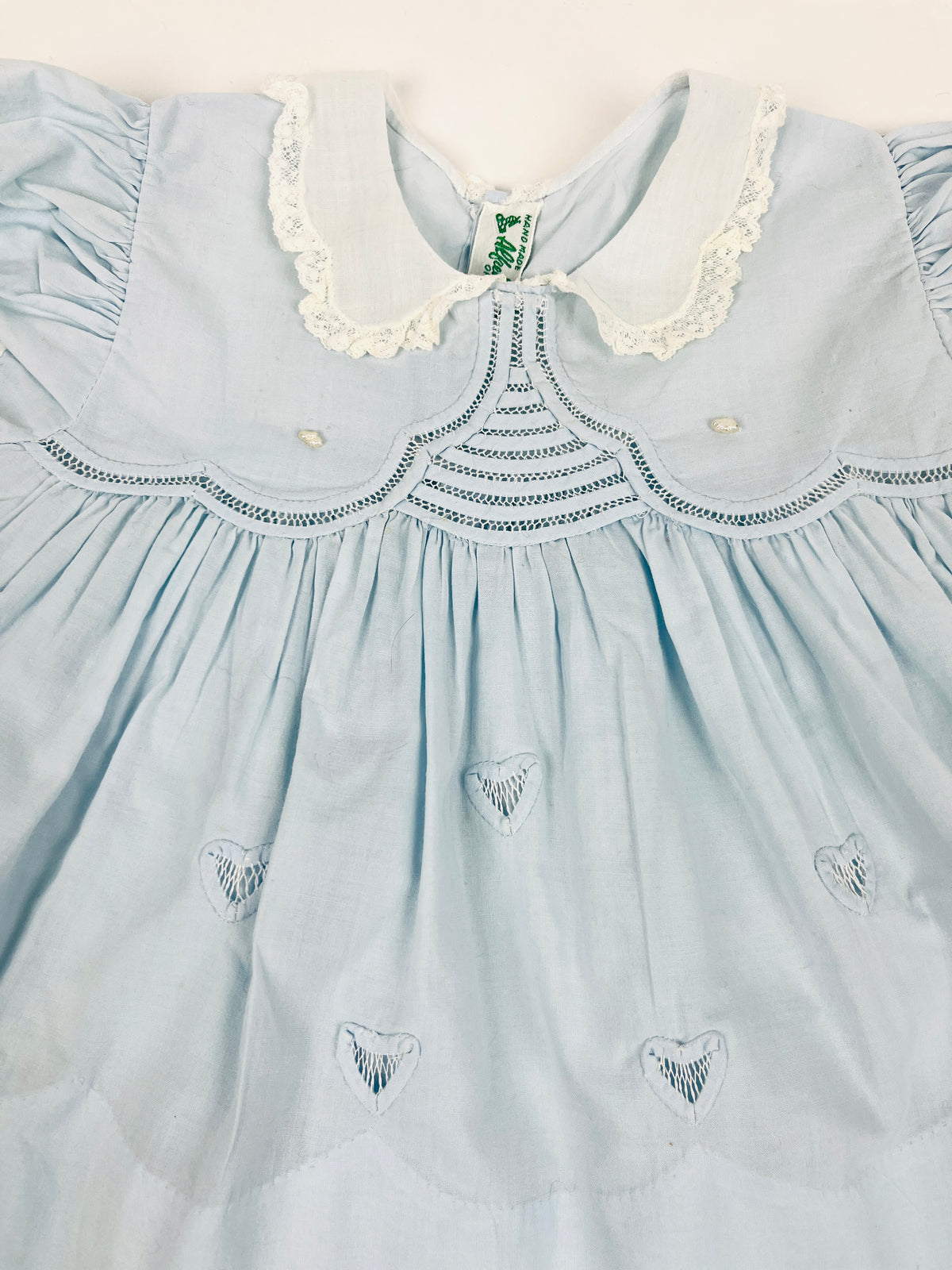 Vintage 1960s Handmade Baby Dress
