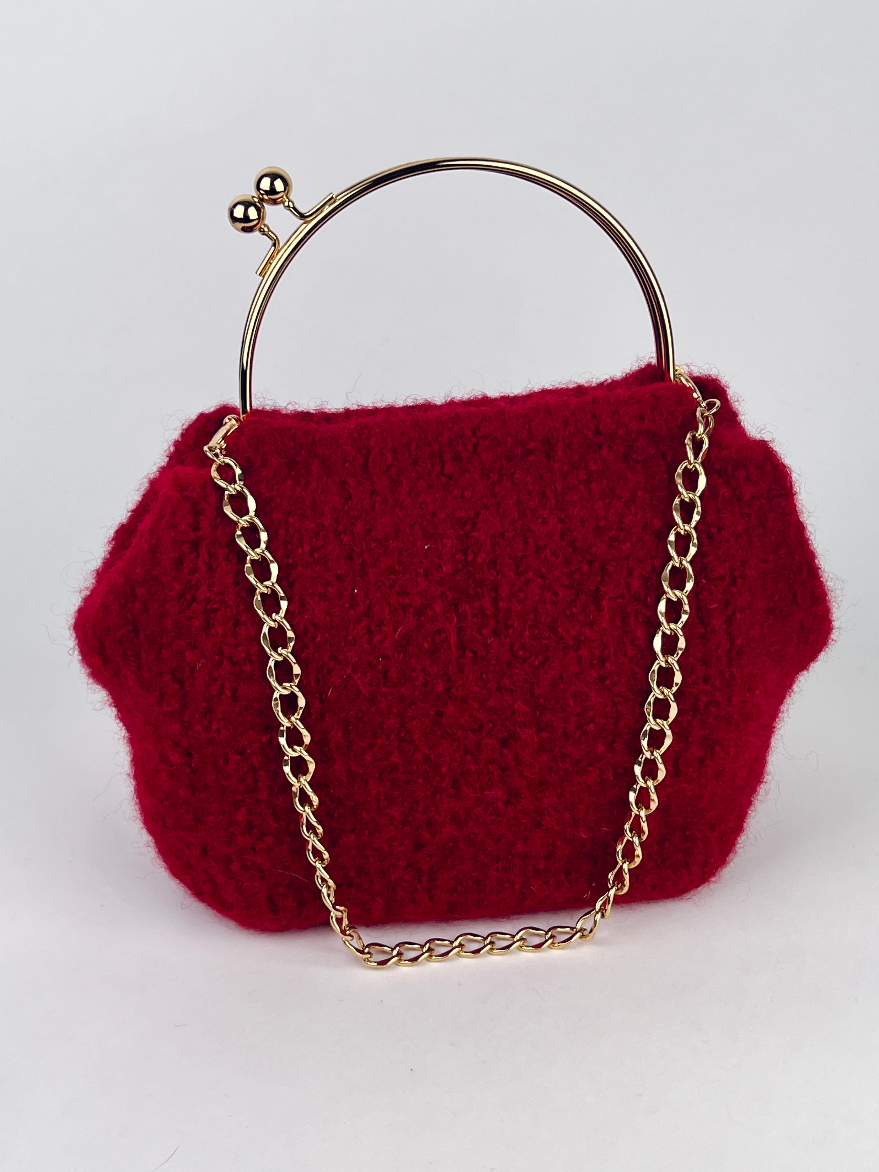 Buy Crochet Shoulder Bags, Soft Wool Bag, Minimalist Crochet Bag, Hobo Bag  Online in India - Etsy