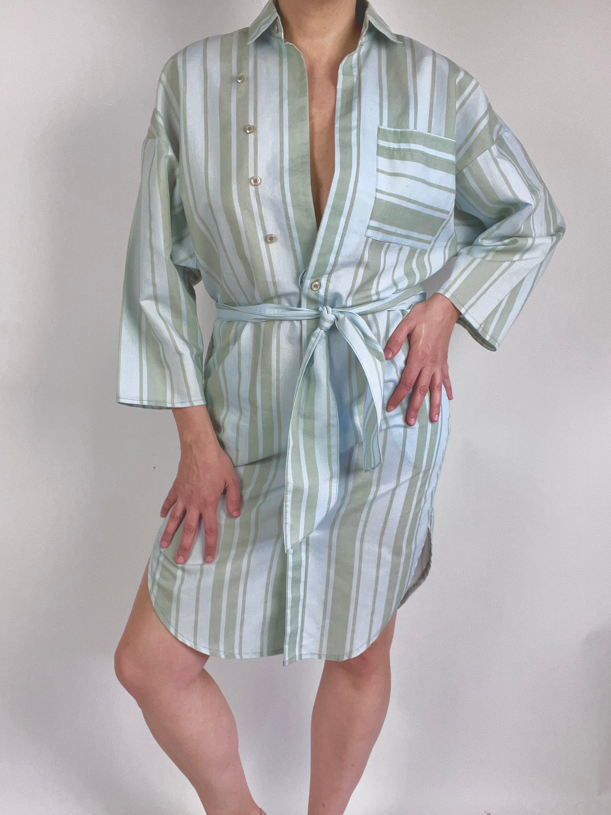 Vintage 90s Shirt Dress