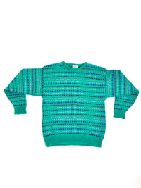 Vintage Wool Sweater by Laura Ashley