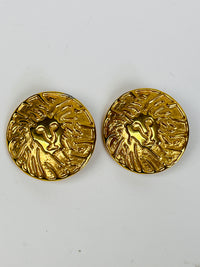 Vintage Anne Klein Lion Earrings