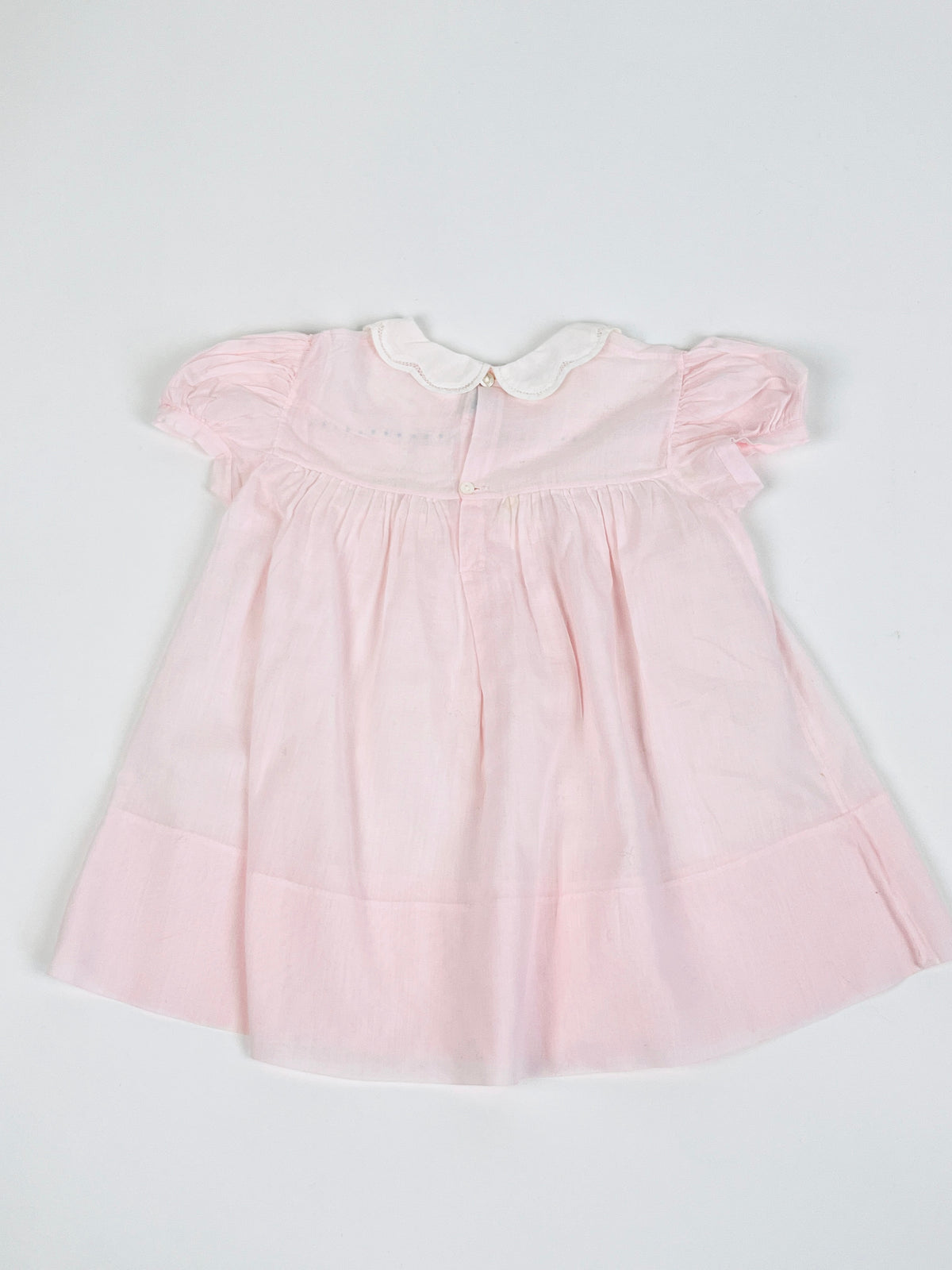 Vintage 1960s Handmade Baby Dress