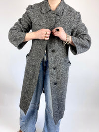 Vintage Wool & Shearling Coat