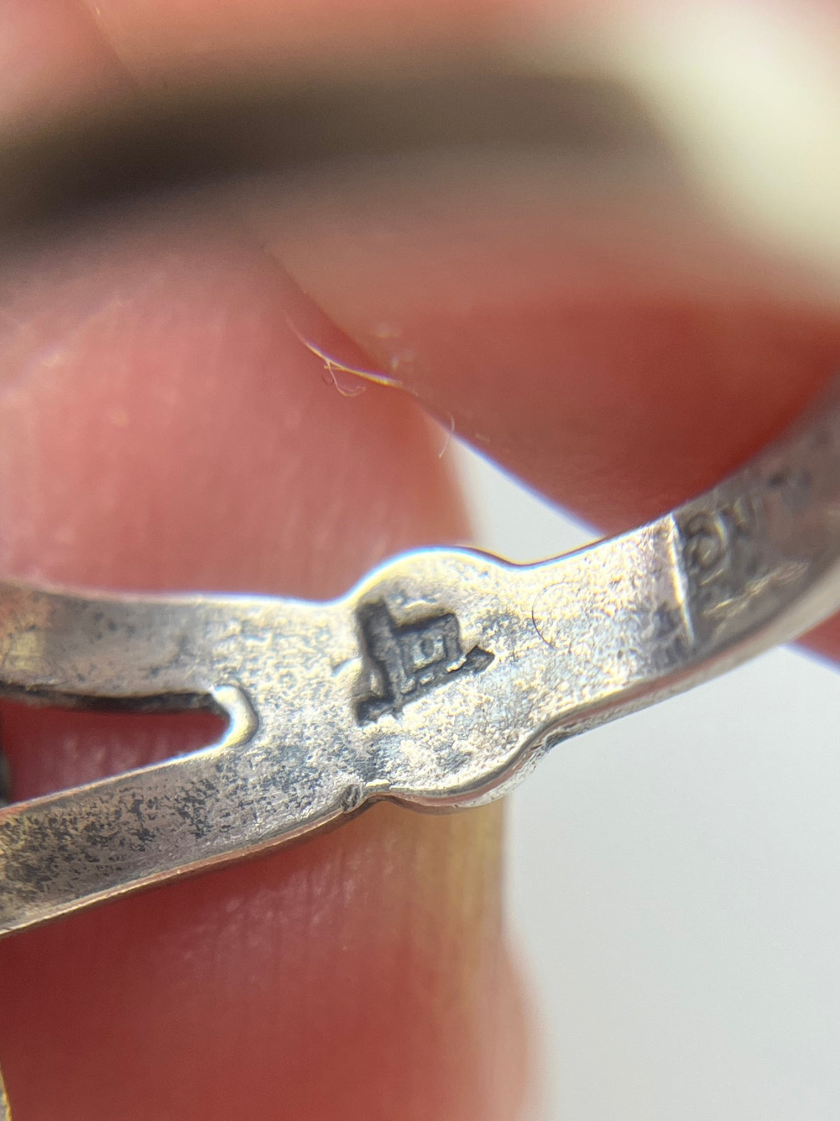 Vintage Don Lucas Turquoise Sterling Ring