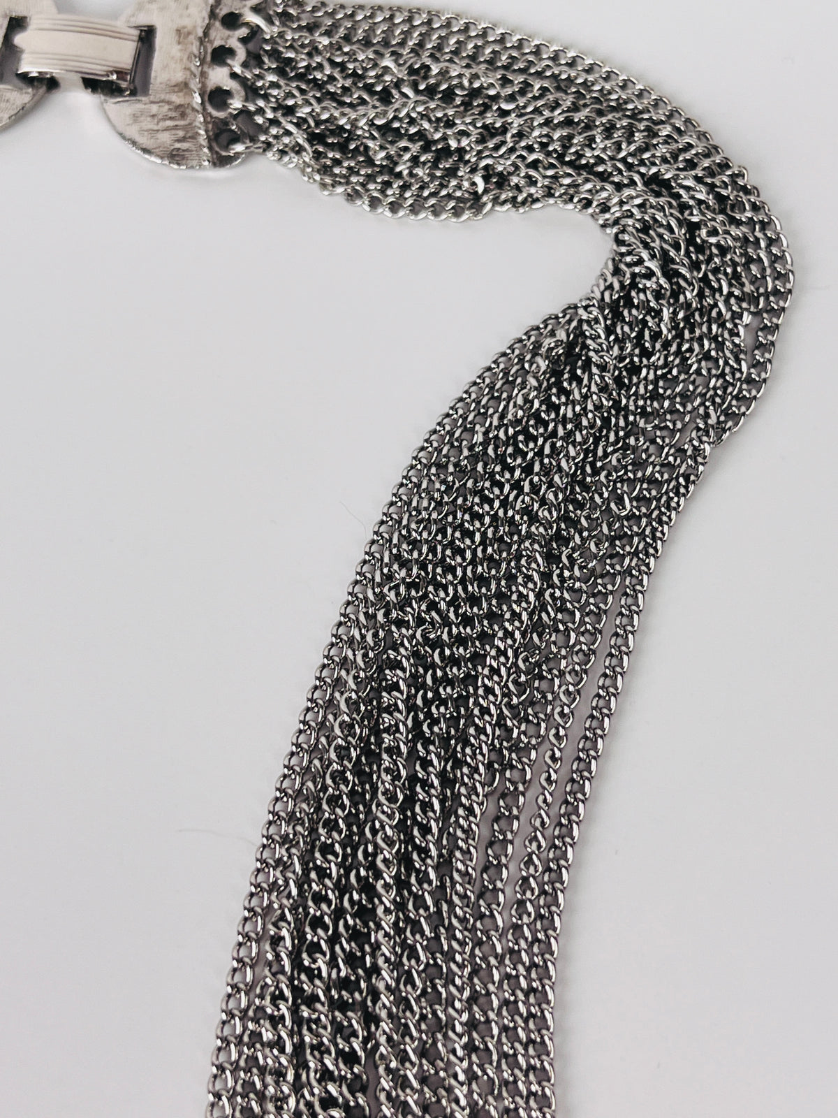 Vintage Multistrand Chain Necklace