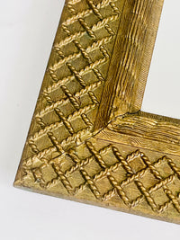 Vintage Lattice Wall Mirror