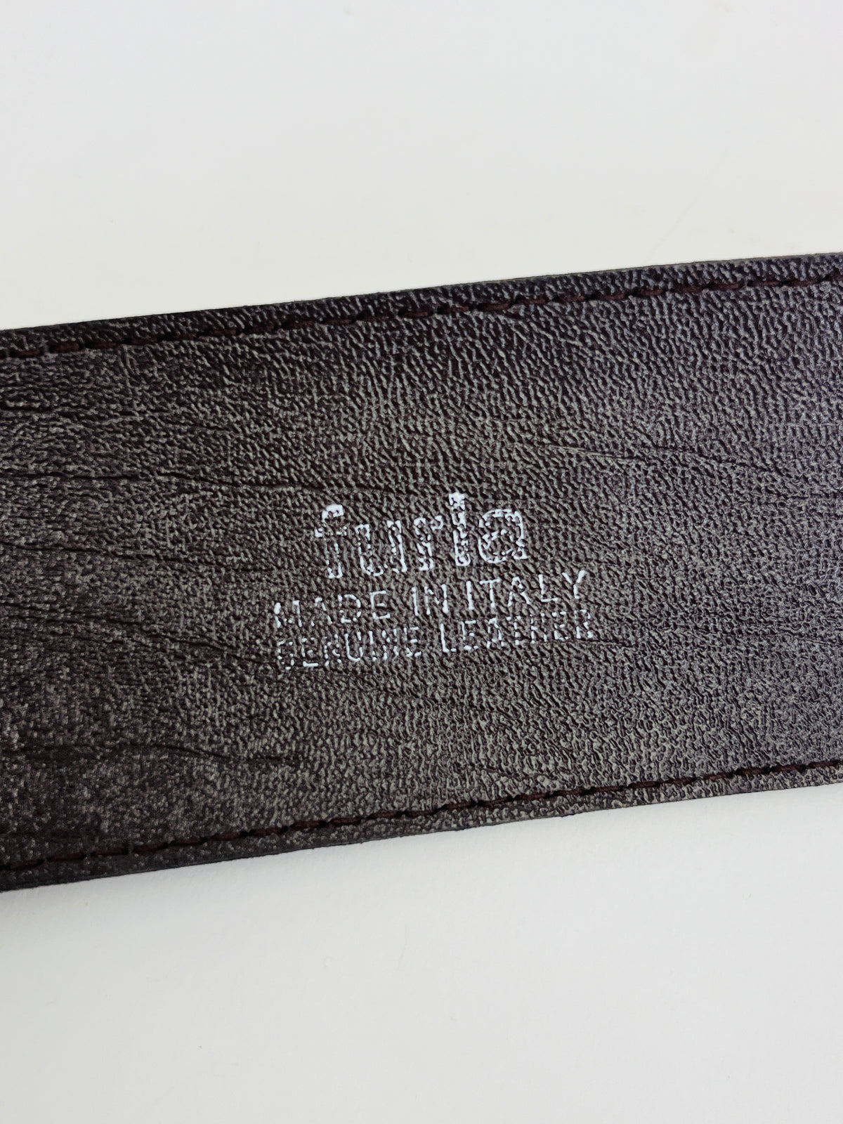 Vintage Leather Furla Belt