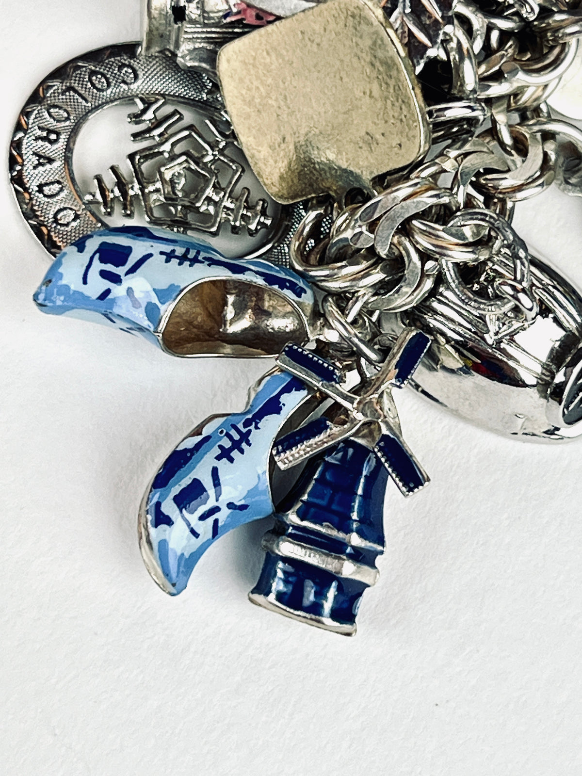 Vintage Sterling Charm Bracelet