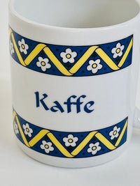 Vintage Swedish “Kaffe” Coffee Mug