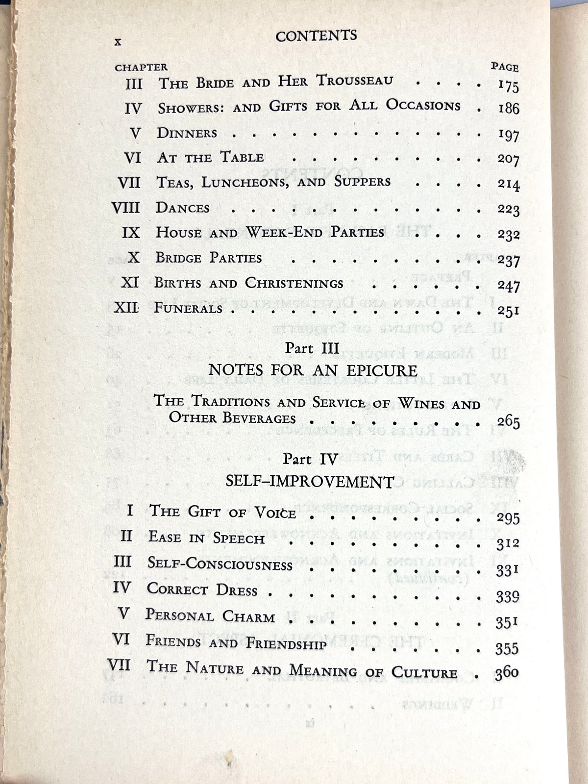 The New Book of Etiquette, 1940
