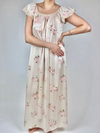 Vintage Floral Night Gown