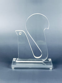 1970s Vintage Lucite Squirrel by Team Guzzini