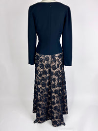 Vintage Bob Mackie Silk Evening Dress