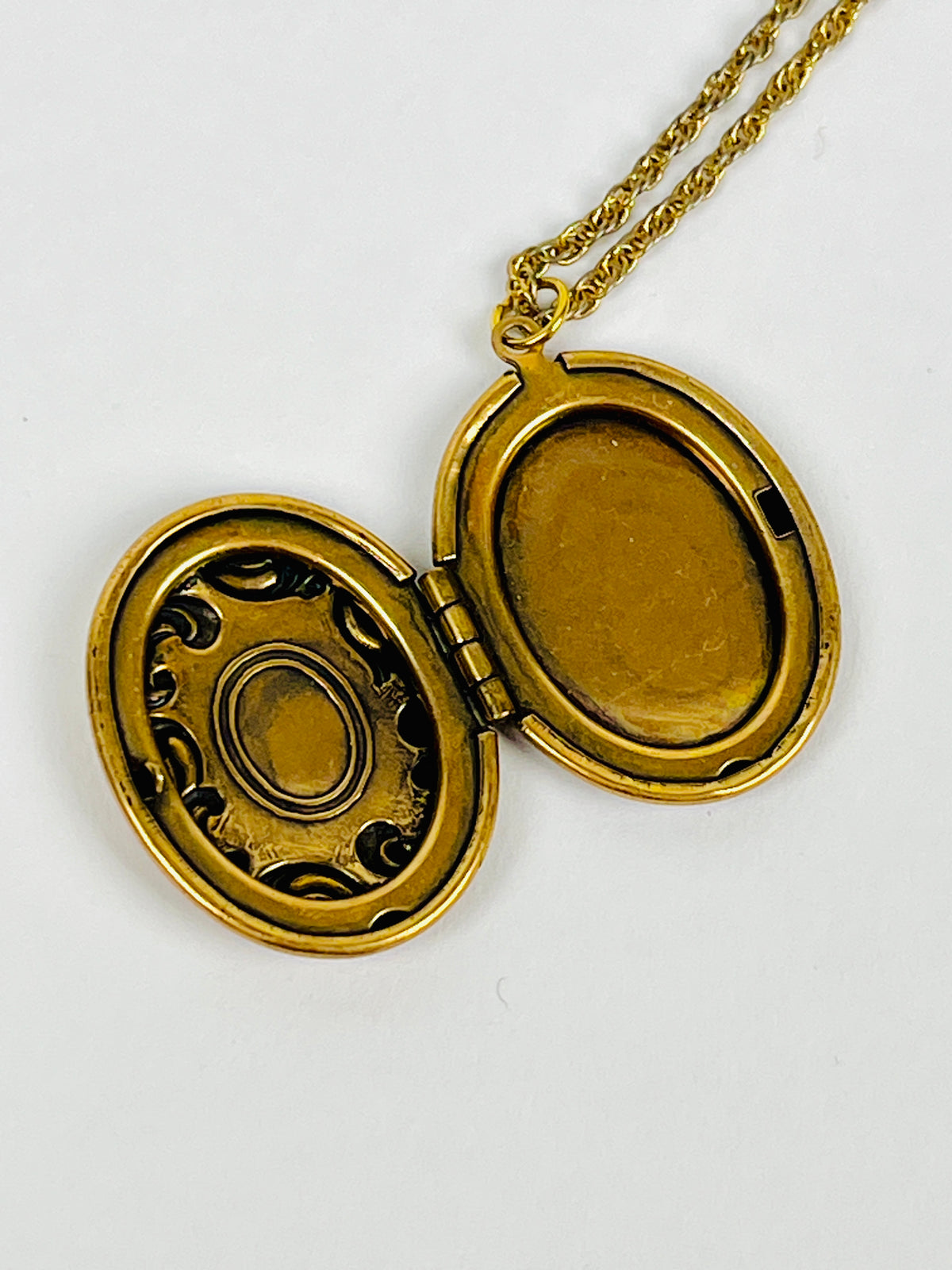 Vintage Antique Brass Locket