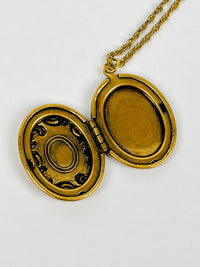 Vintage Antique Brass Locket