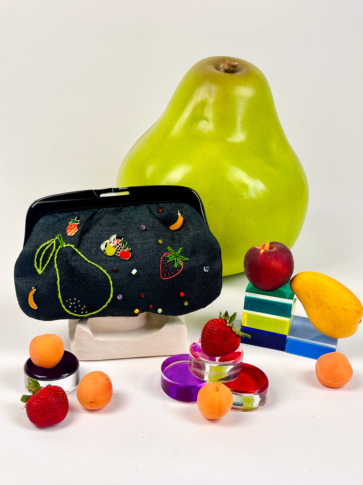 Tutti Frutti Fetti Clutch by Rénover
