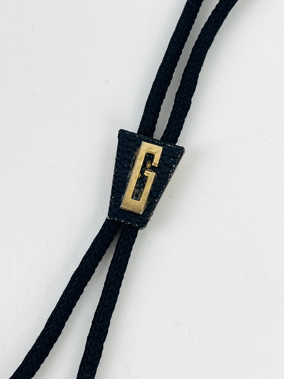 Vintage “G” Monogram Bolo Tie