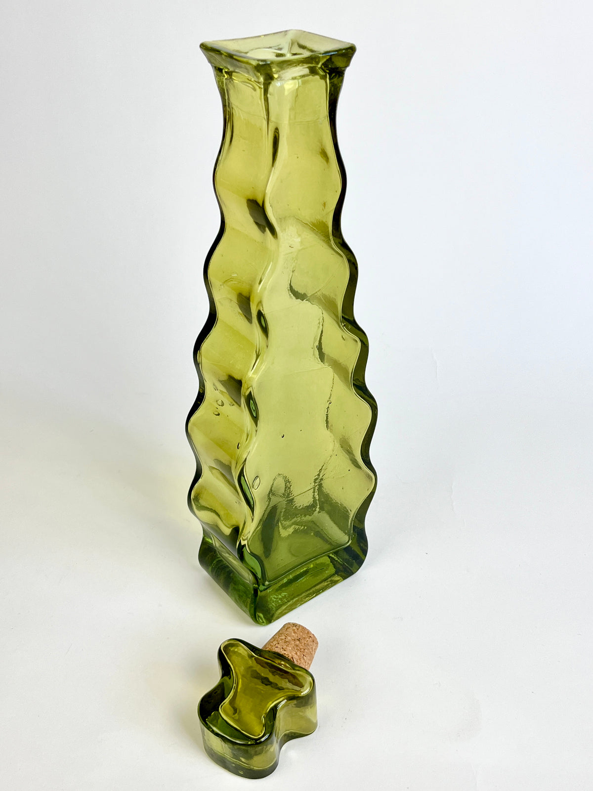 Vintage Spanish Glass Decanter