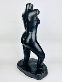 Vintage Female Nude Plaster Sculpture