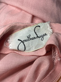 Vintage 1950s Pink PleatedJonathan Logan Dress