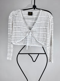 Vintage 90s White Lace Dress & Top
