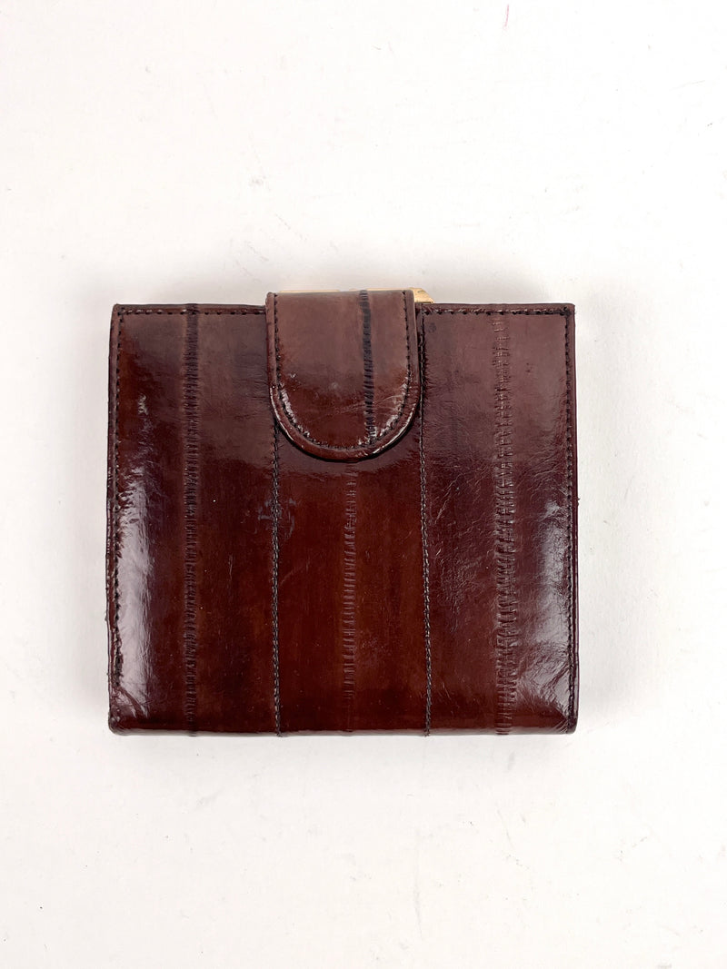 Vintage Eel Skin Wallet