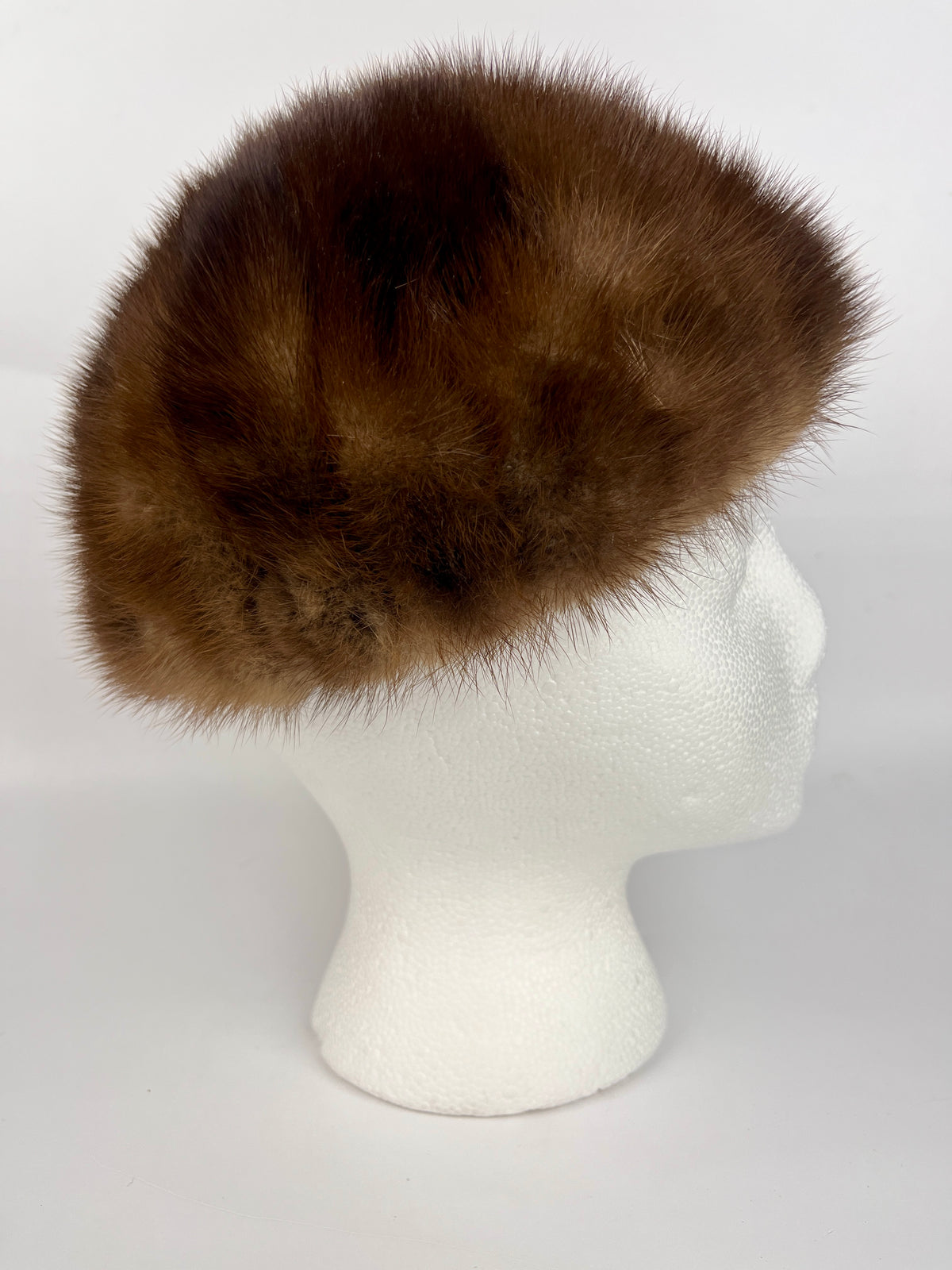 Vintage 60s Mink Fur Hat