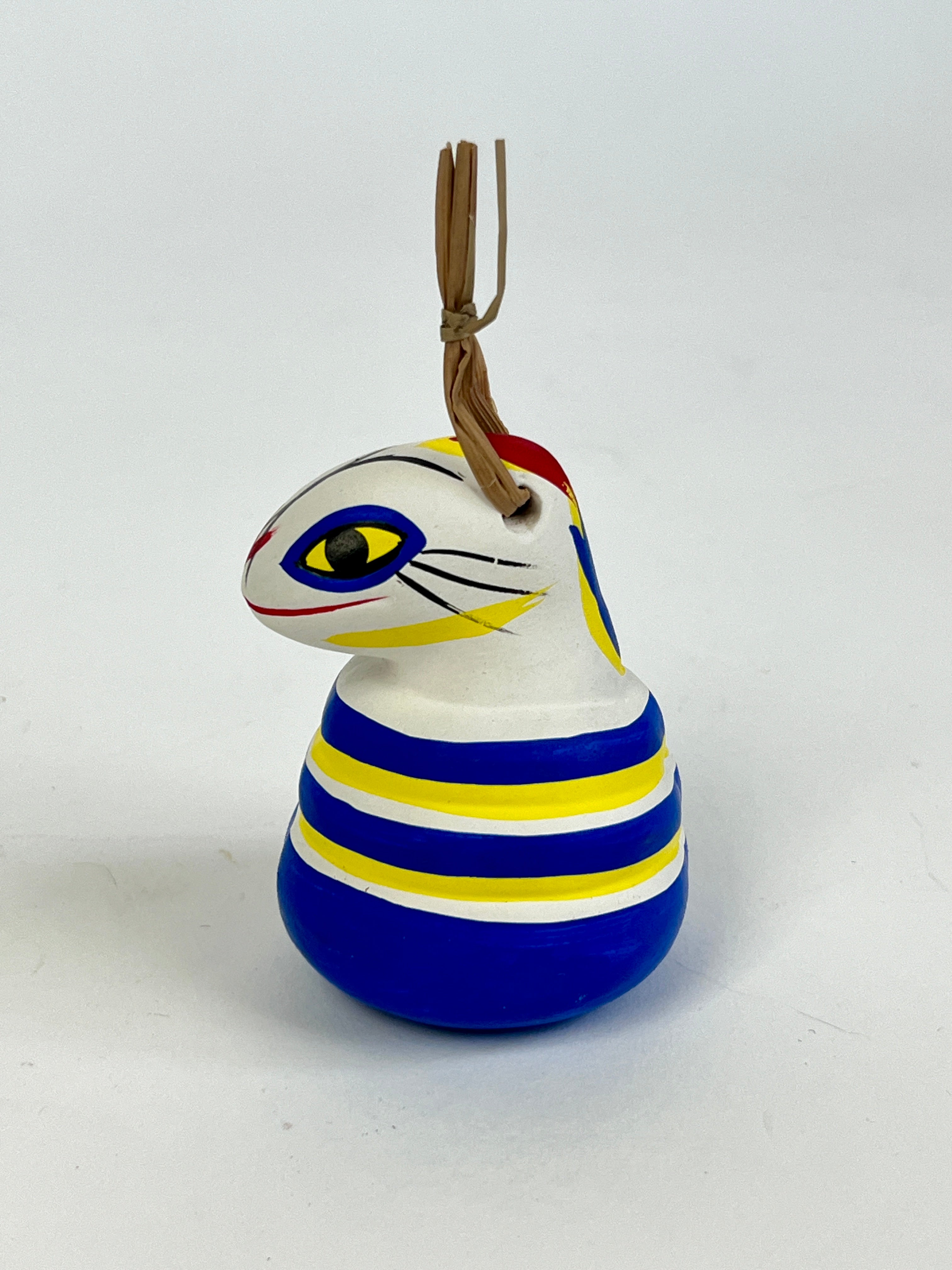 Vintage Japanese Zodiac Clay Bell - Snake – Dovetail